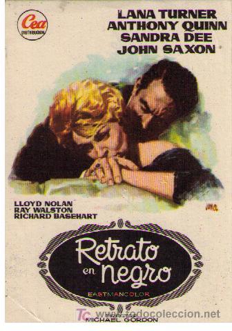 Cine: Retrato en negro. Sencillo de Cea. - Foto 1