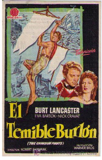 Kino: El Temible Burl&oacute;n. Sencillo de Hispamex Films. Teatro principal-Cinema.