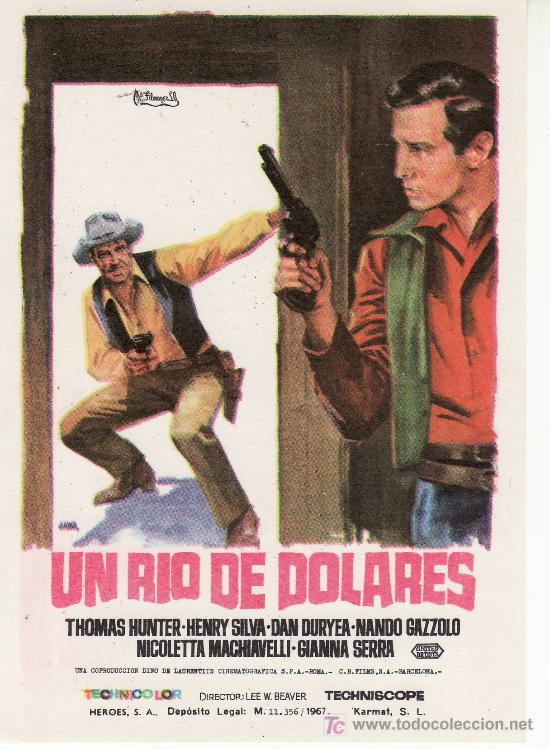 Cine: UN RIO DE DOLARES.PROGRAMAS DE CINE-VEA MAS EN RASTRILLOPORTOBELLO - Foto 1