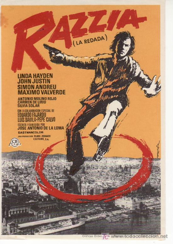 Cine: RAZZIA.(LA REDADA) PROGRAMA DE MANO &iexcl;COLECCIONALOS! MIRE LOS OTROS PROGRAMAS QUE TENEMOS.. - Foto 1