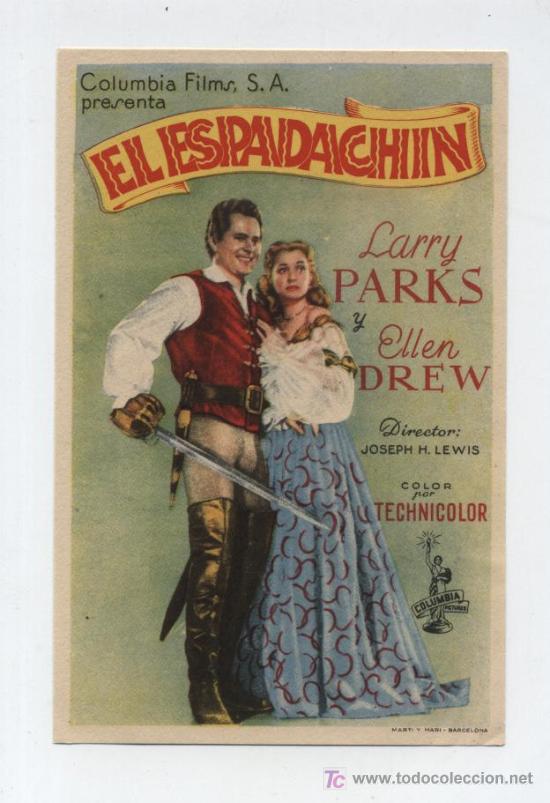 Cine: El Espadach&iacute;n. Sencillo de Columbia. - Foto 1