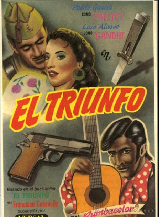 Cine: ESPECTACULO MUSICAL &ndash;EL TRIUNFO- con PALITO GARCIA Y LUIS ALONSO, RUMBACOLOR