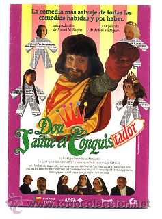 Cine: DON JAIME EL CONQUISTADOR,con Eva Le&oacute;n. POSTAL. - Foto 1