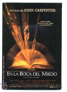 Cine: EN LA BOCA DEL MIEDO, con Sam Neill. POSTAL. - Foto 1