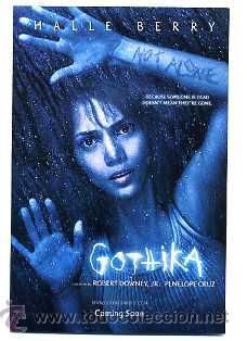 Cine: GOTHIKA, con Halle Berry. POSTAL