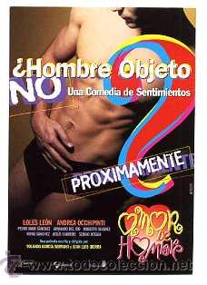 Cine: AMOR DE HOMBRE. POSTAL. - Foto 1