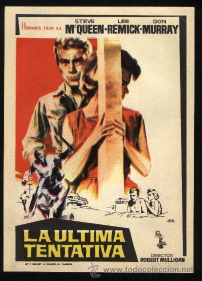 Kino: Q-00129- LA ULTIMA TENTATIVA (Baby the Rain Must Fall) Lee Remick - Steve McQueen - Don Murray