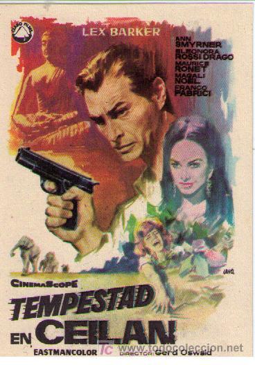 Cine: Tempestad en Ceilan. Sencillo de Izaro Films. - Foto 1