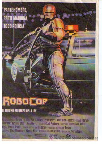 Cine: Robocop. Programa sencillo. - Foto 1