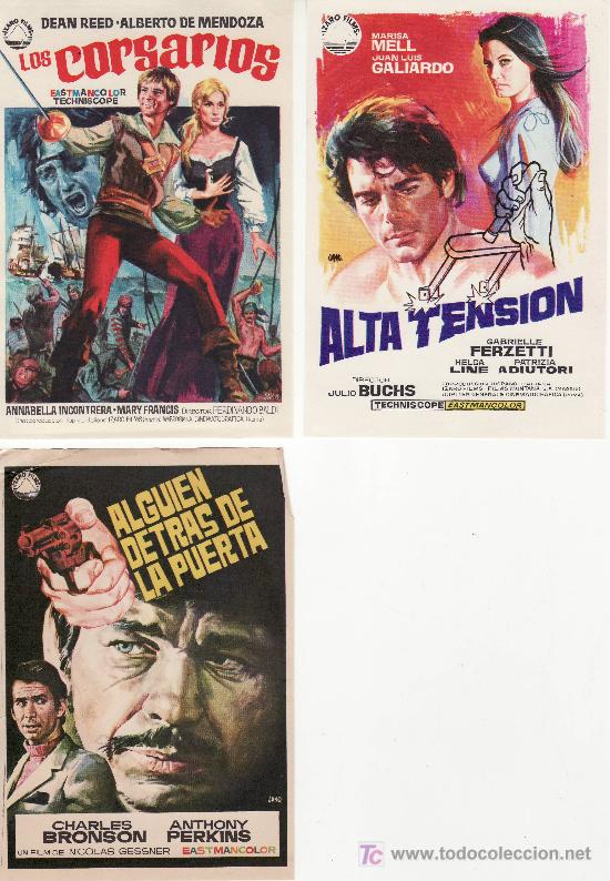 Cine: LOTE DE 3 PROGRAMAS DE CINE- ARTICULOS DE COLECCION EN GENERAL-RASTRILLOPORTOBELLO - Foto 1