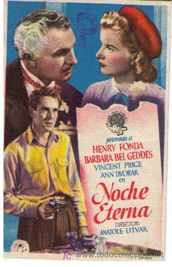 Cine: Noche eterna.Sencillo de Floralva. - Foto 1
