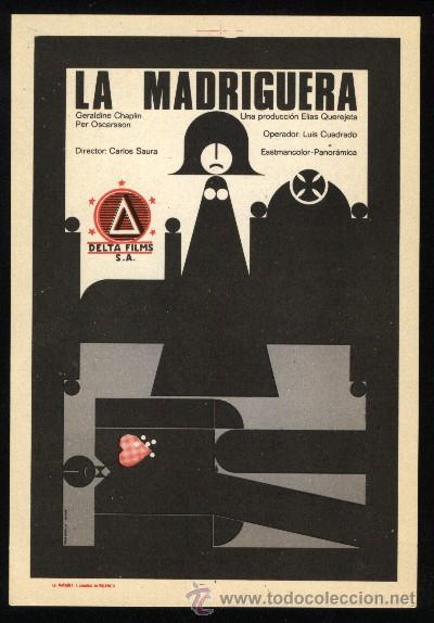 Cine: Q-01821- LA MADRIGUERA (Geraldine Chaplin - Per Oscarsson - Emiliano Redondo - Teresa del R&iacute;o)