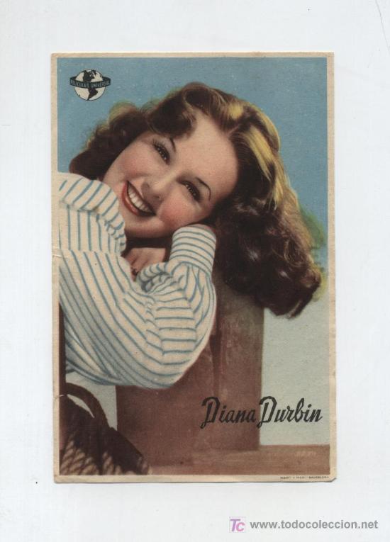 Cine: Programa Sencillo de Dianan Durbin. Universal - Foto 1
