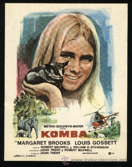 Cine: Q-03394- KOMBA (The Bushbaby) Margaret Brooks - Louis Gossett Jr. - Donald Houston