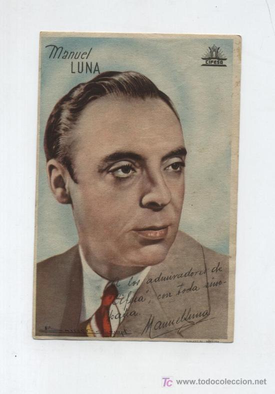 Cine: Programa Sencillo de manuel Luna. Cifesa - Foto 1