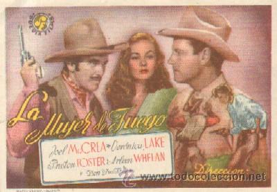 Cine: LA MUJER DE FUEGO (PC-486) - Foto 1