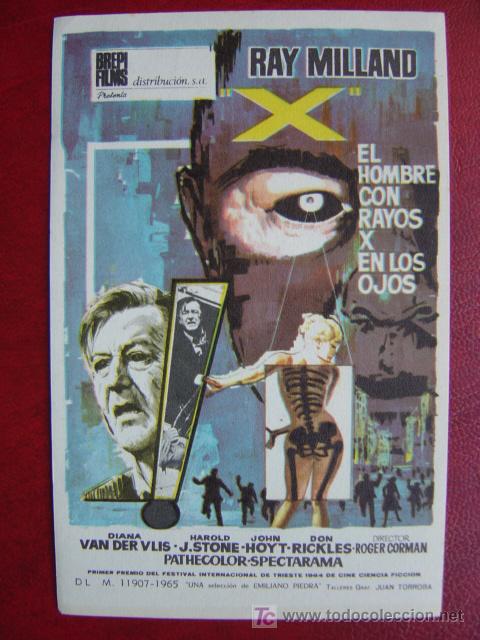Cine: X, EL HOMBRE CON RAYOS X EN LOS OJOS - Foto 1