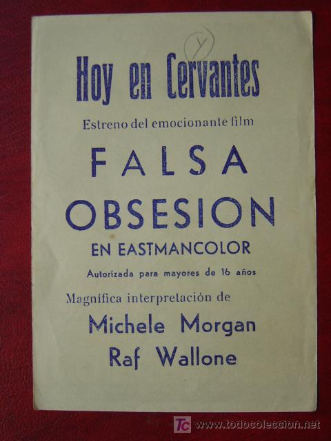 Cine: FALSA OBSESION - Foto 2
