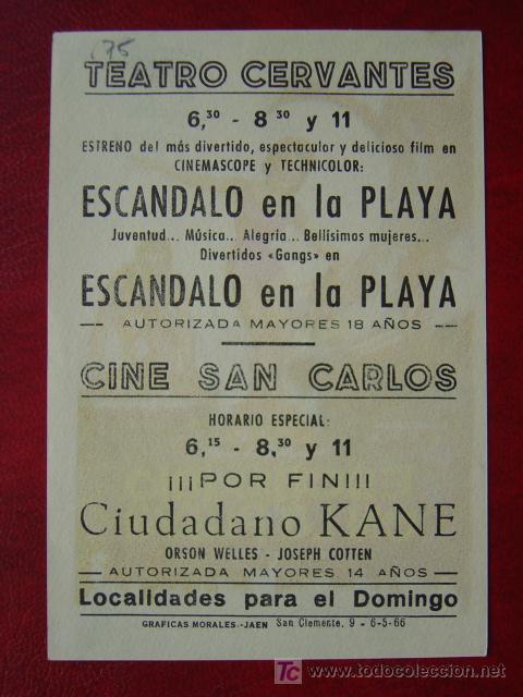 Cine: ESCANDALO EN LA PLAYA - Foto 2