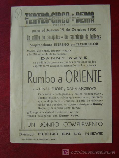 Cine: RUMBO A ORIENTE - Foto 2