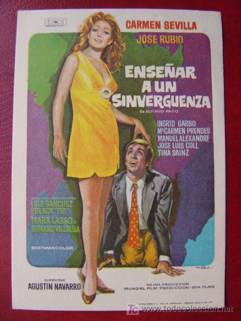 Cine: ENSE&Ntilde;AR A UN SINVERGUENZA - Foto 1
