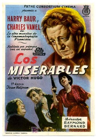 Cine: LOS MISERABLES   , SENCILLO , PM10.014 - Foto 1