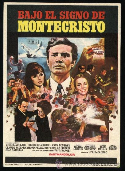 Cine: Q-00548- BAJO EL SIGNO DE MONTECRISTO (Sous le signe de Monte-Cristo) Paul Barge - Claude Jade