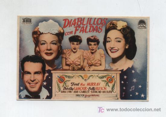 Cine: Diablillos con faldas. Sencillo de Paramount. - Foto 1