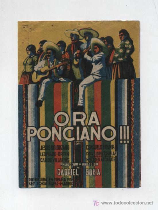 Cine: Ora Ponciano.Doble de Rey Soria. - Foto 1