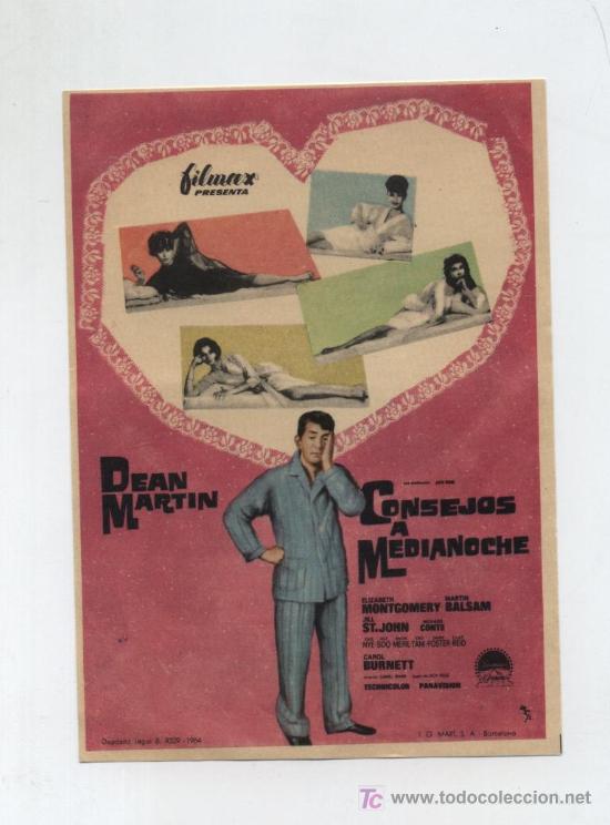 Cine: Consejos a Medianoche. Sencillo de Paramount. - Foto 1