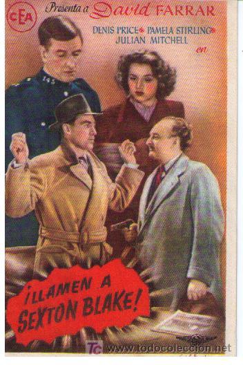 Cine: &iexcl;Llamen a Sexton Blake! Sencillo de CEA - Foto 1