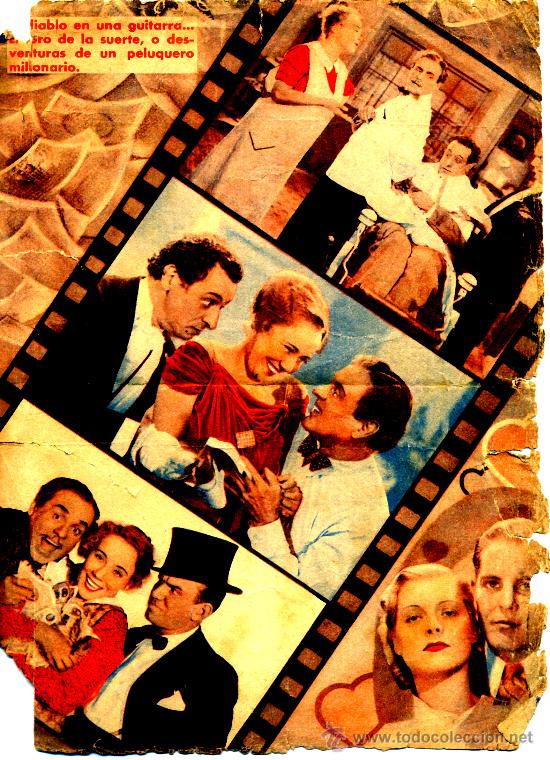 Flyers Publicitaires de Films Anciens: EL BILLETE PREMIADO (FOLLETO DE MANO ORIGINAL DOBLE) METRO GOLDWYN MAYER