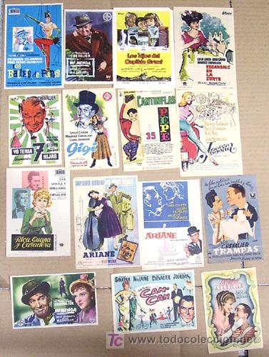 Cine: ZS04D MAURICE CHEVALIER COLECCION 15 PROGRAMAS ORIGINALES ESPA&Ntilde;OLES - Foto 1