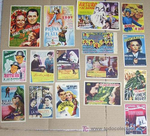 Cine: IG39 EXCLUSIVAS ARAJOL COLECCION 16 PROGRAMAS ORIGINALES ESPA&Ntilde;OLES - Foto 1