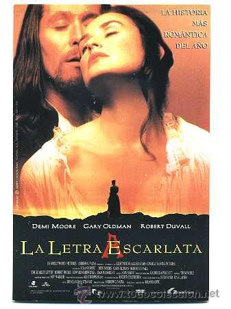 Kino: LA LETRA A ESCARLATA.