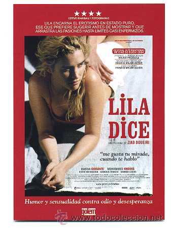 Cine: LILA DICE. postal - Foto 1