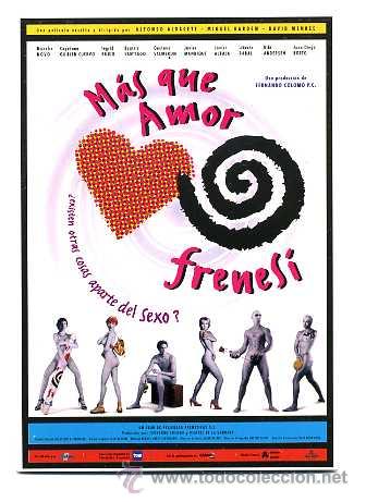 Cine: MAS QUE AMOR FRENES&iacute;. POSTAL.