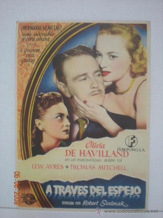 Cine: A TRAVES DEL ESPEJO