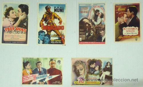 Kino: ZR86D PAUL MUNI COLECCION 6 PROGRAMAS ORIGINALES ESPA&Ntilde;OLES