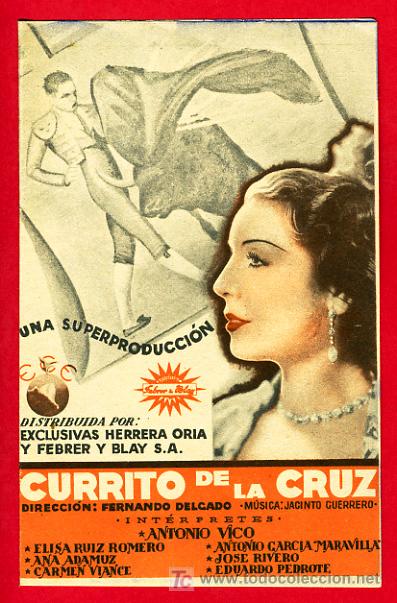 Cine: CURRITO DE LA CRUZ , DOBLE , S1580 - Foto 1