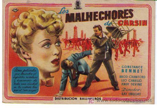 Cine: Los malhechores. Sencillo de Ballesteros - Foto 1