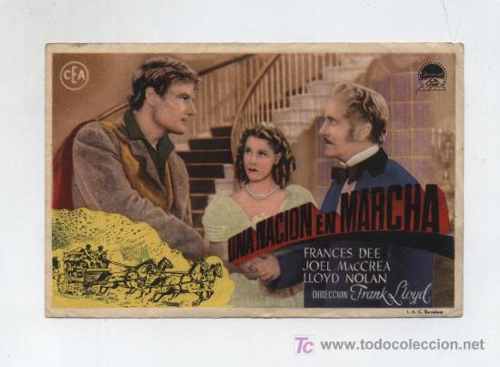 Cine: Una Naci&oacute;n en marcha.Sencillo de Paramount. - Foto 1