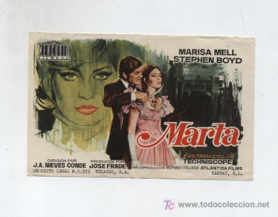 Cine: Marta. Sencillo de Mercurio - Foto 1