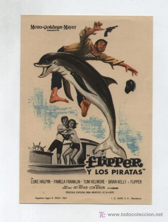 Cine: Flipper y los piratas. Sencillo de MGM. - Foto 1