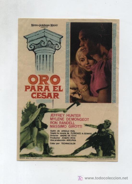 Cine: Oro para el C&eacute;sar. Sencillo de MGM. - Foto 1