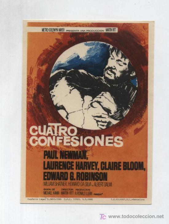 Cine: Cuatro confesiones Sencillo de MGM. - Foto 1