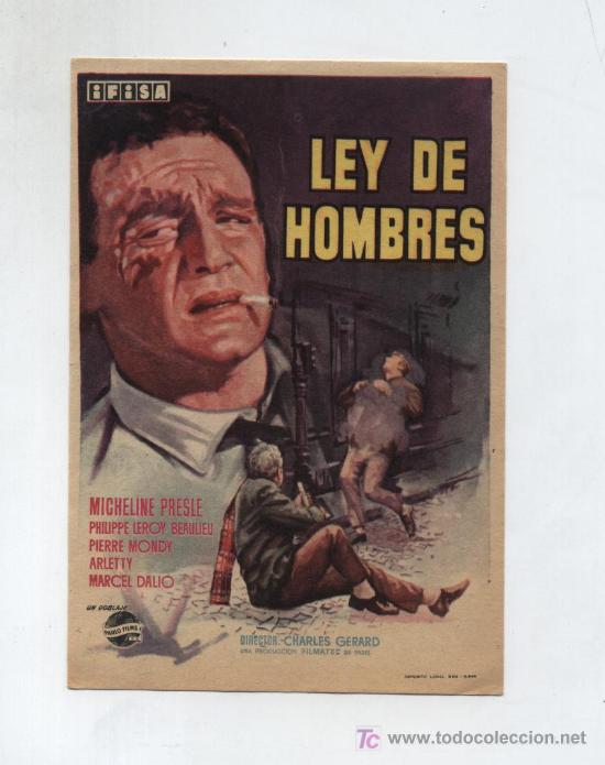 Cine: Ley de Hombres. Sencillo de Ifisa. - Foto 1