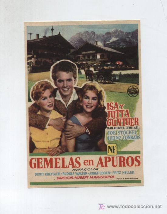 Cine: Gemelas en apuros. Sencillo de Hernan Films. - Foto 1