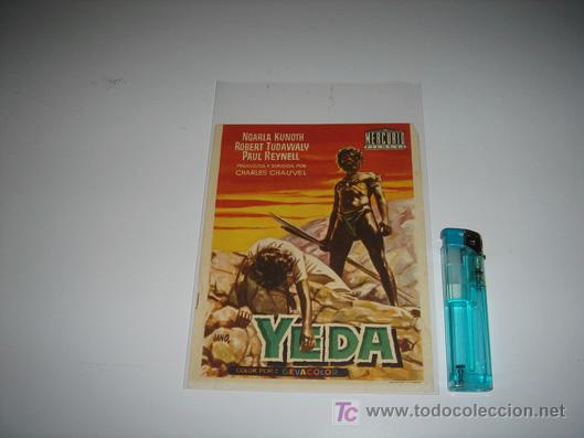 Cine: folleto de mano de la pelicula yeda - Foto 1