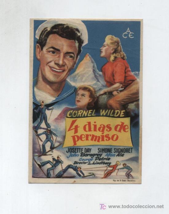 Cine: 4 d&iacute;as de permiso. Sencillo de CEA. - Foto 1